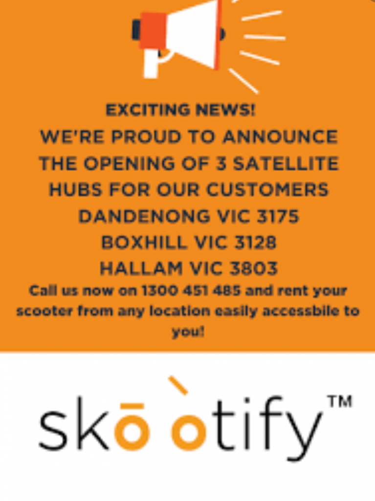 skootify melbourne scooter hire